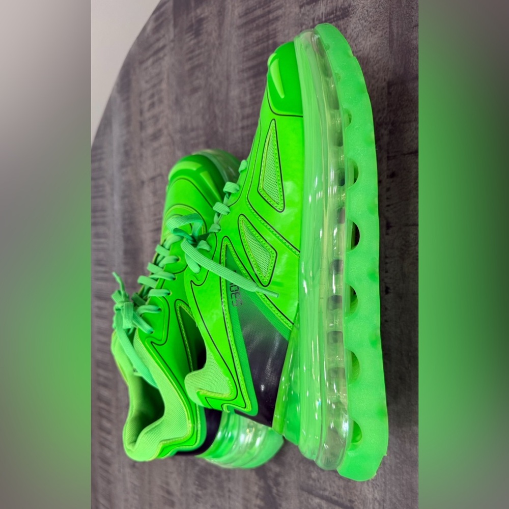 Neon Green Men's Sneakers